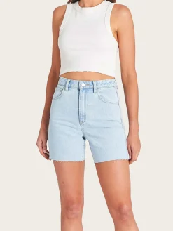 A Claudia Cut Off - Bleached Stone