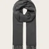 Accola Maxi Scarf - Black Oyster