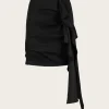 Air Chambray Skirt - Black