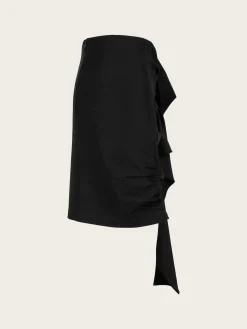 Air Chambray Skirt - Black