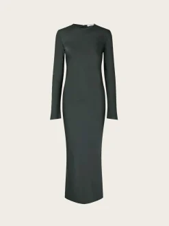 Alina Long Dress - Iron Gate