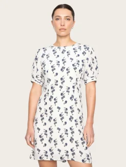 Allegra Dress - Cream Hortensia