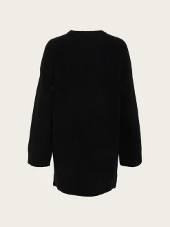 Alpha Long Pullover - Black