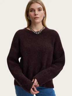 Alpha Roundneck - Plum Melange