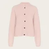 Alpha Short Cardigan - Rose Grey Melange