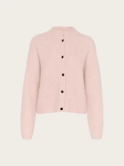 Alpha Short Cardigan - Rose Grey Melange
