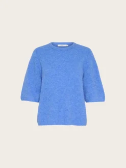 Alpha ss Tee - Wedgewood Melange