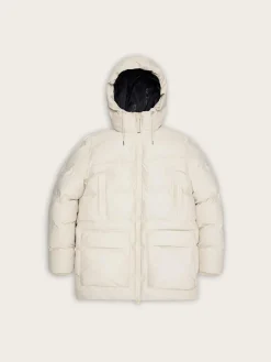 Alta Long Puffer Cargo Jacket W3T4 - Dune