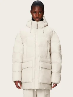 Alta Long Puffer Cargo Jacket W3T4 - Dune