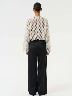 Amelia ls Blouse - Silvershine