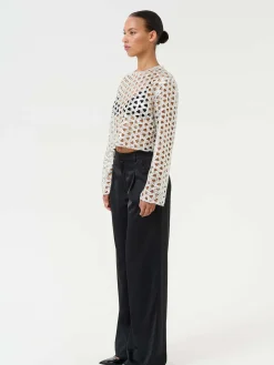 Amelia ls Blouse - Silvershine