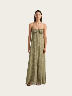 Anessa Maxi Dress - Oliander Floral/Khaki