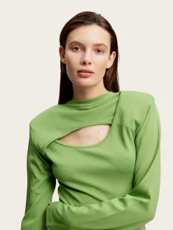 Anka Blouse - Minced Herb