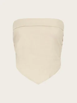 Antibes Strapless Top - Sand