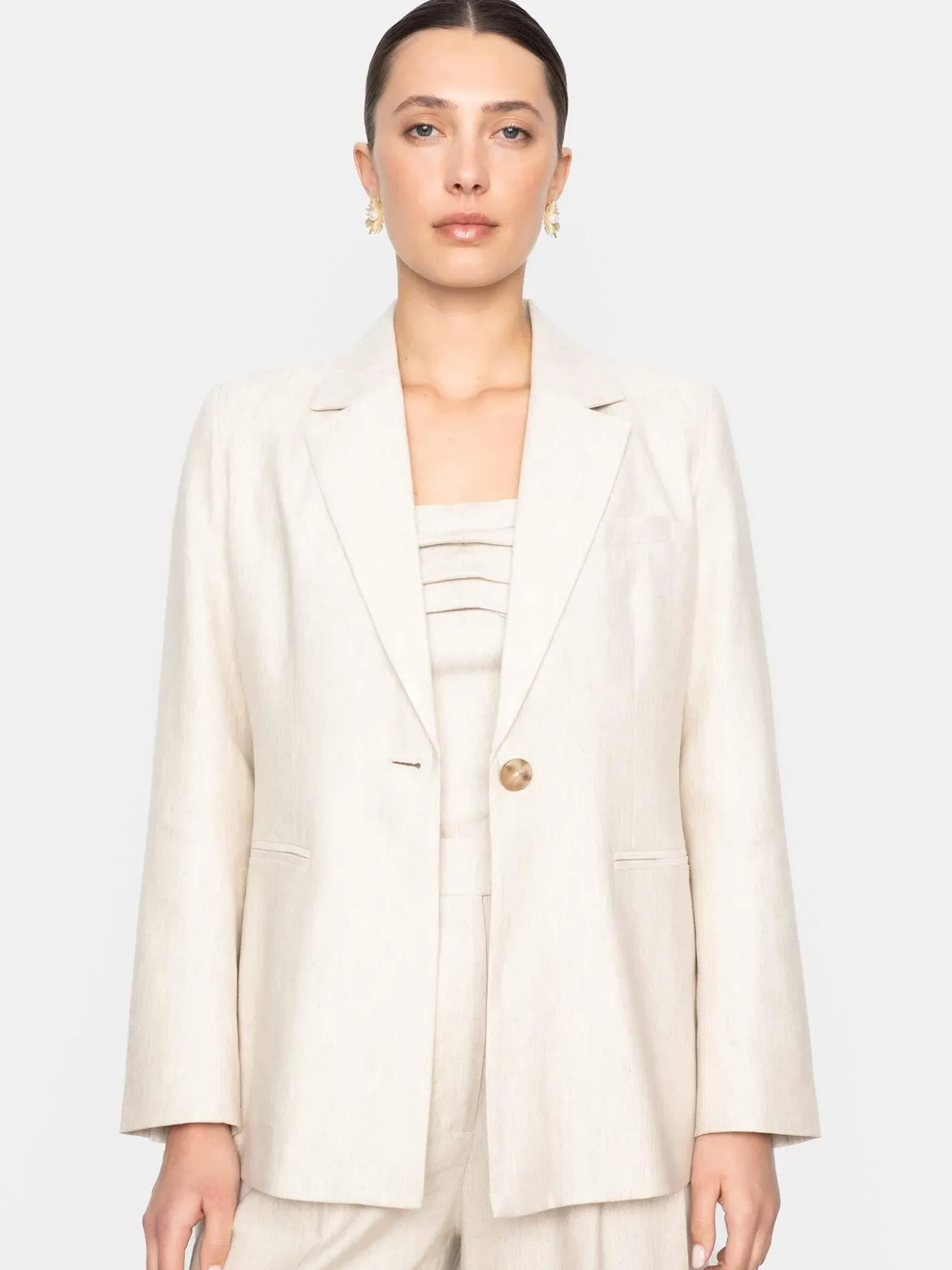 Antonia Blazer - Light Sand Melange