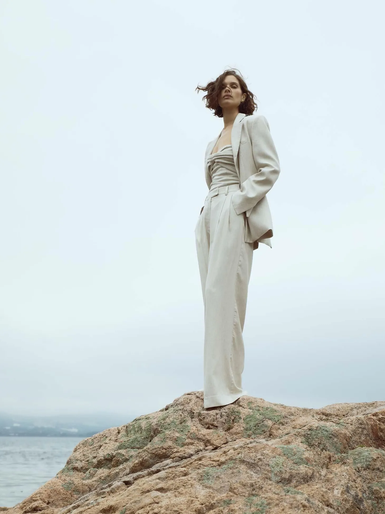 Antonia Blazer - Light Sand Melange