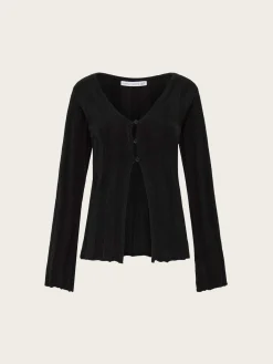 Athena Knit Cardigan - Black