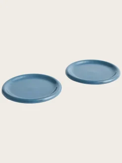 Barro Plate Set of 2 Ø24 - Dark Blue