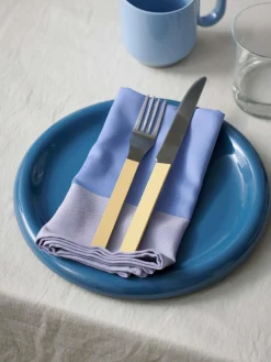 Barro Plate Set of 2 Ø24 - Dark Blue