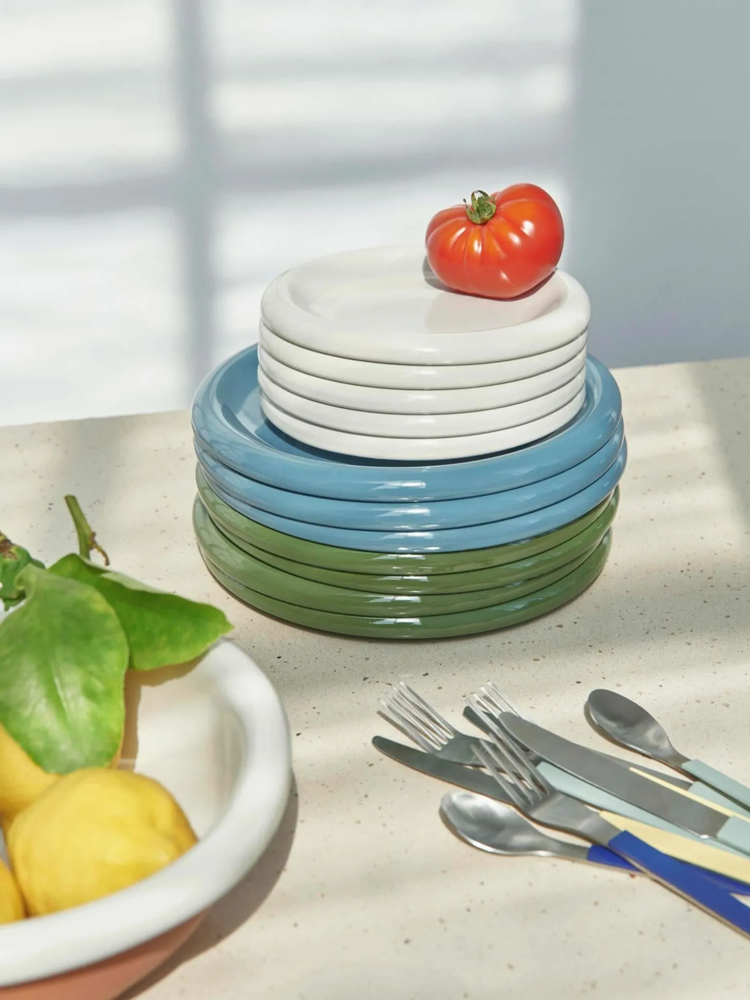 Barro Plate Set of 2 - Off-White