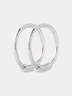 Basic 8mm Hoop - Silver