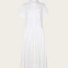 Bay White Midi Dress
