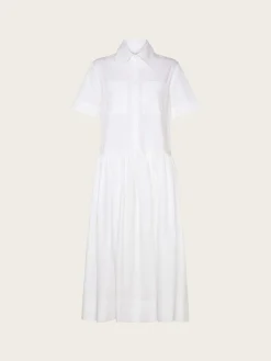 Bay White Midi Dress
