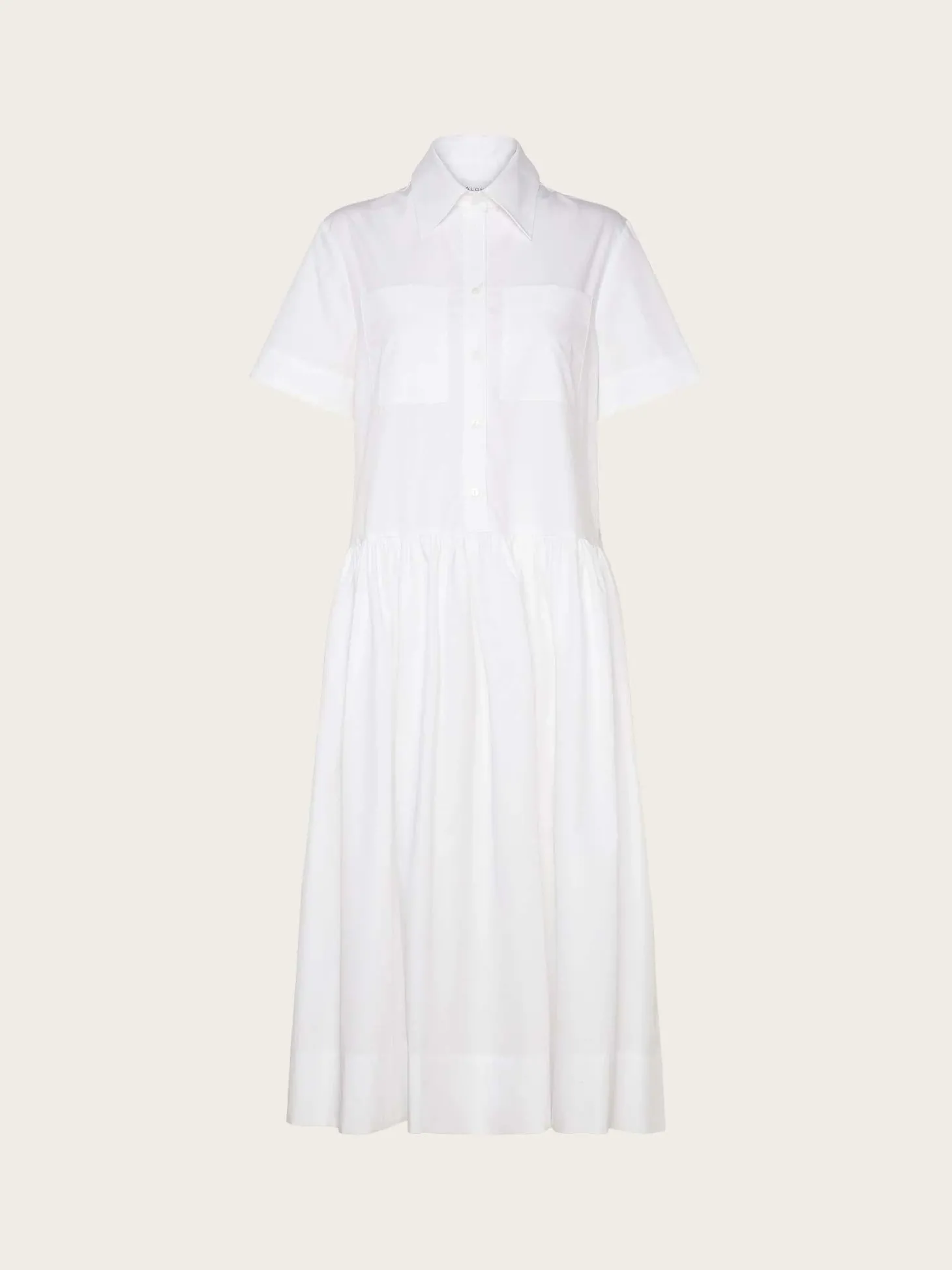Bay White Midi Dress