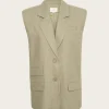 Birly OZ Linen Waistcoat - Mermaid