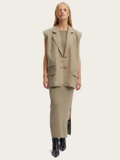 Birly OZ Linen Waistcoat - Mermaid