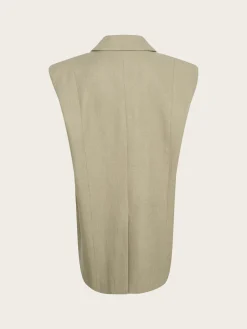 Birly OZ Linen Waistcoat - Mermaid