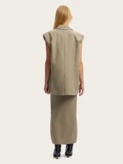 Birly OZ Linen Waistcoat - Mermaid