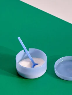 Borosilicate Cuisine Bowl - Jade Light Blue