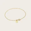 Bracelet Ball Chain - Beige