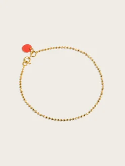 Bracelet Ball Chain - Coral