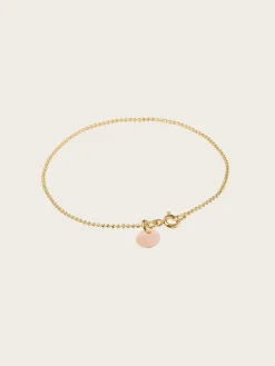 Bracelet Ball Chain - Pale Peach