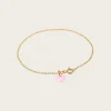 Bracelet Ball Chain Flamingo