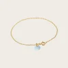Bracelet Ball Chain Icy Blue