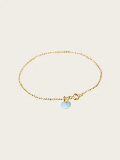 Bracelet Ball Chain Icy Blue