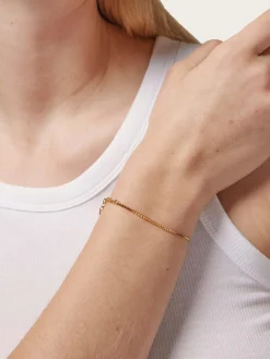 Bracelet Box Chain 1,45mm - Gold