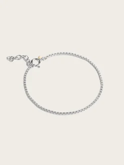 Bracelet Box Chain 1,45mm - Silver
