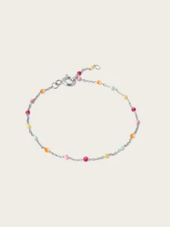 Bracelet Lola - Rainbow Silver