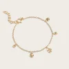 Bracelet Refined Charms - Gold