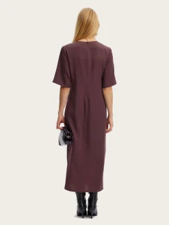 Braya Midi Dress - Fudge
