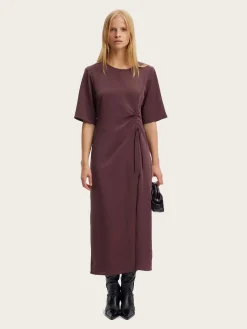 Braya Midi Dress - Fudge