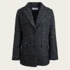 Brooklyn Blazer - Black Herringbone