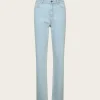 Calia HW Straight Jeans - Light Blue
