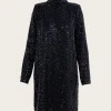 Club Sequin Dress - Black
