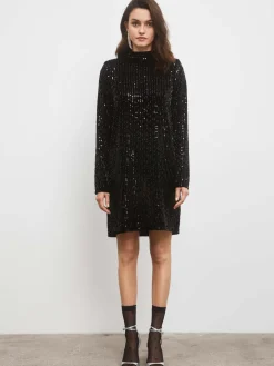 Club Sequin Dress - Black