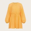 Constance Mini Dress - Saffron